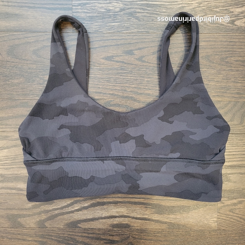 Lululemon Align Camo Print Sports Bra Sz 6